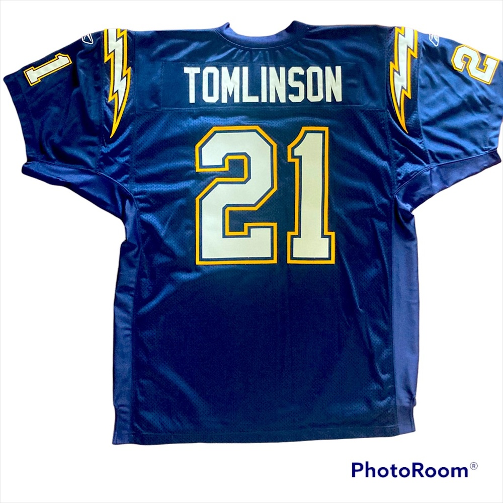 2006 NFL On Field authentic Reebok San Diego Chargers Tomlinson Jersey